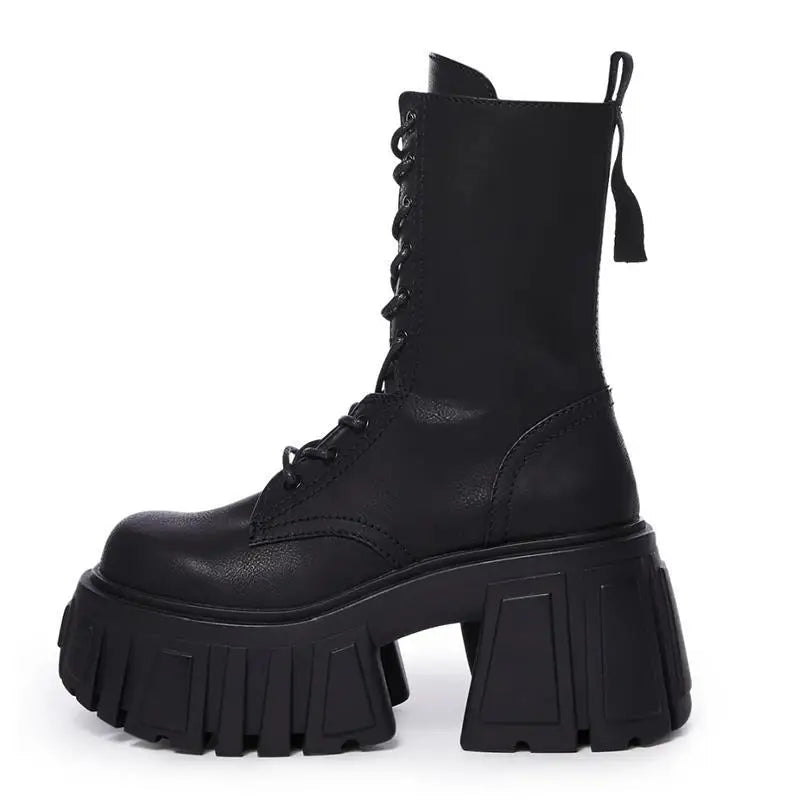 Platform Ankle Boots