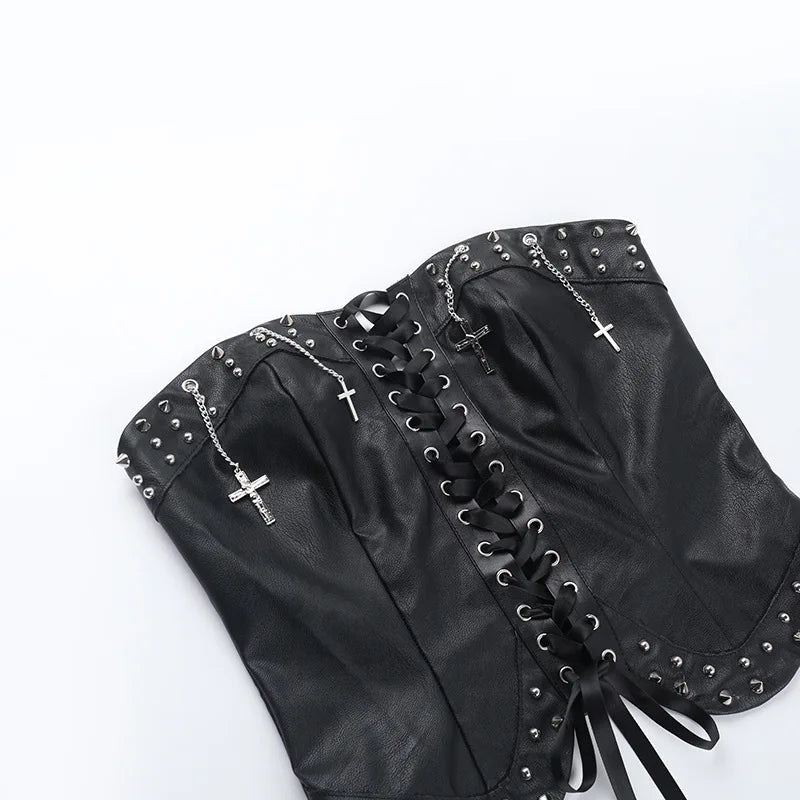 Strapless Bondage Corset