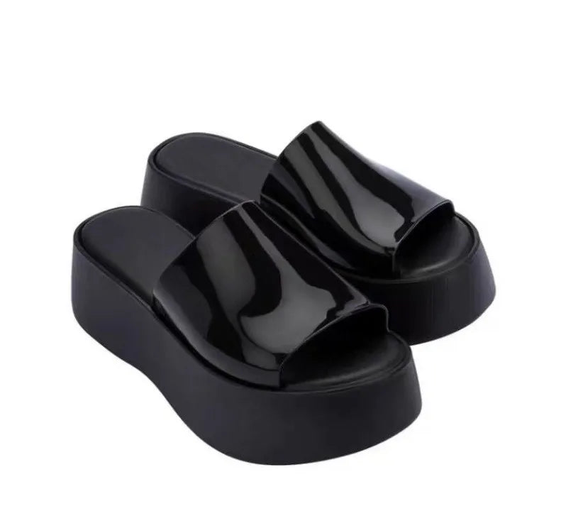 Classic Platform Jelly Sandals