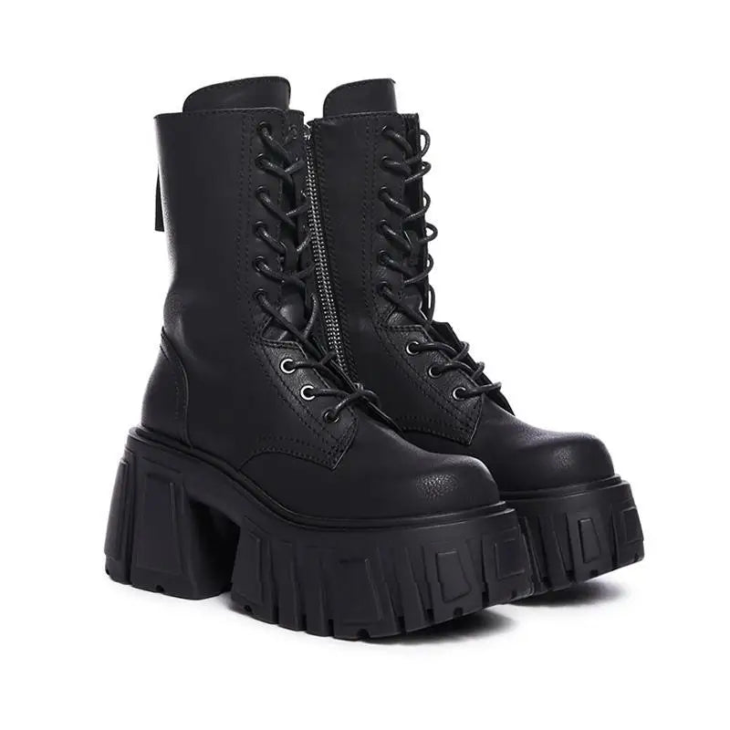 Platform Ankle Boots