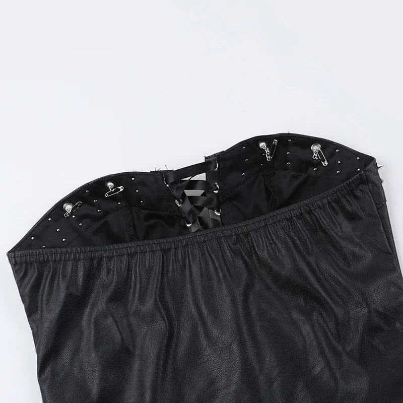 Strapless Bondage Corset