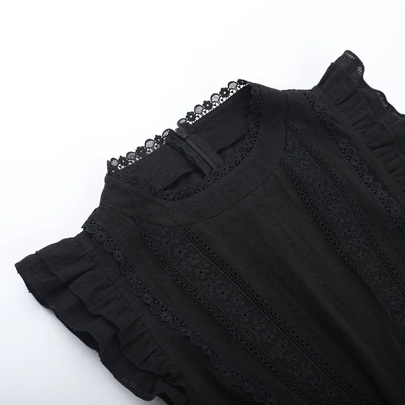 Sleeveless A-line Dress